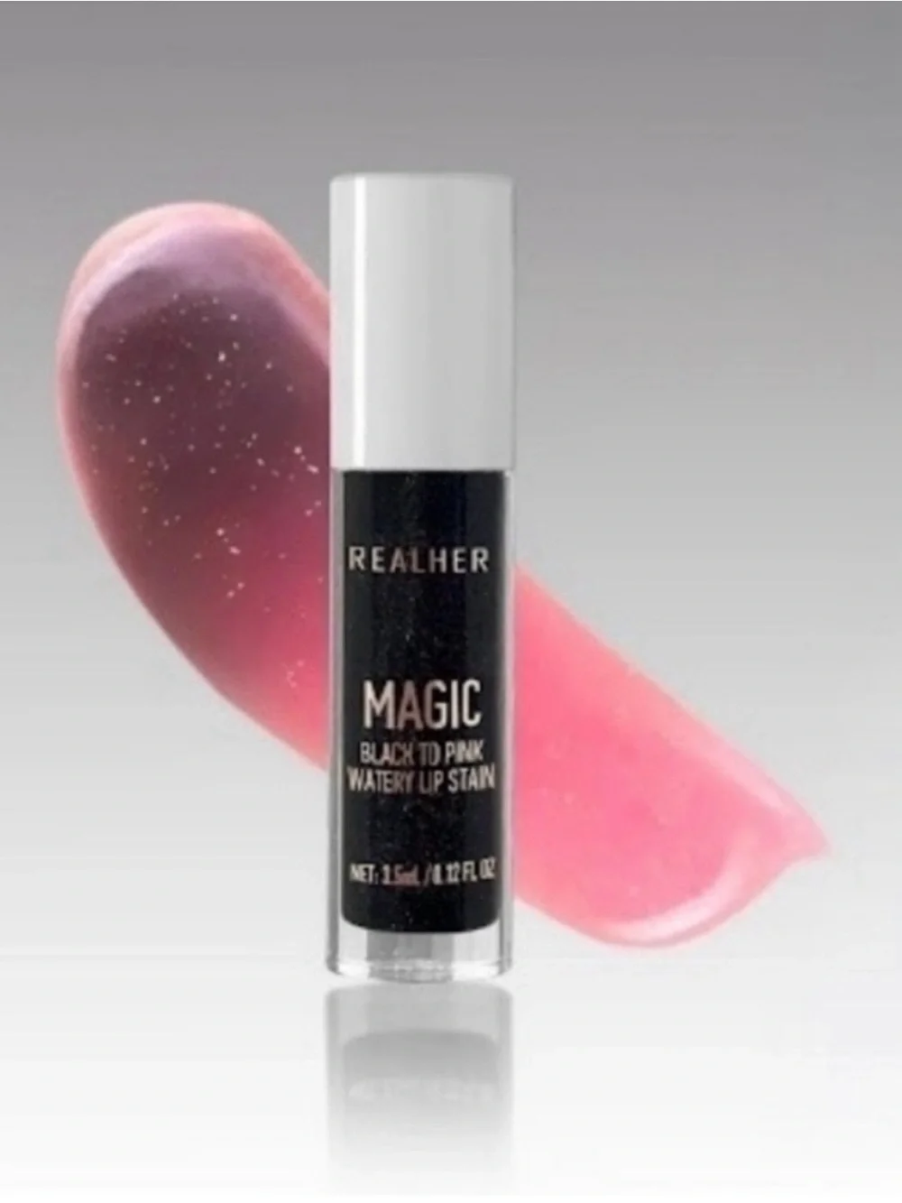 REALHER Magic Black to Pink Watery Lip Stain